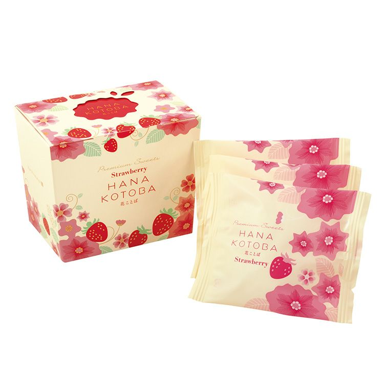 花ことば strawberry 3個入 | 柏屋オンラインショップ