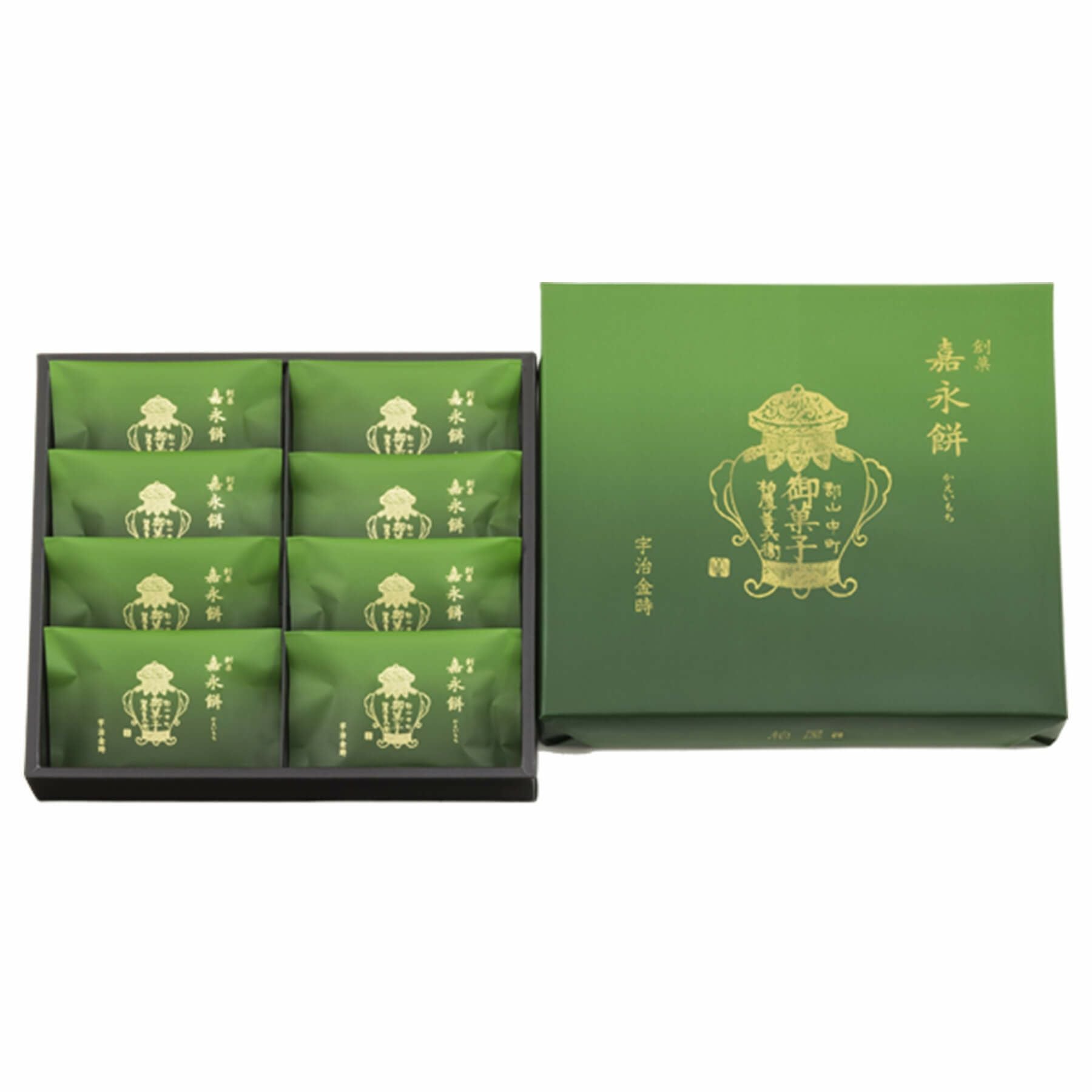 創菓 嘉永餅宇治金時8個入